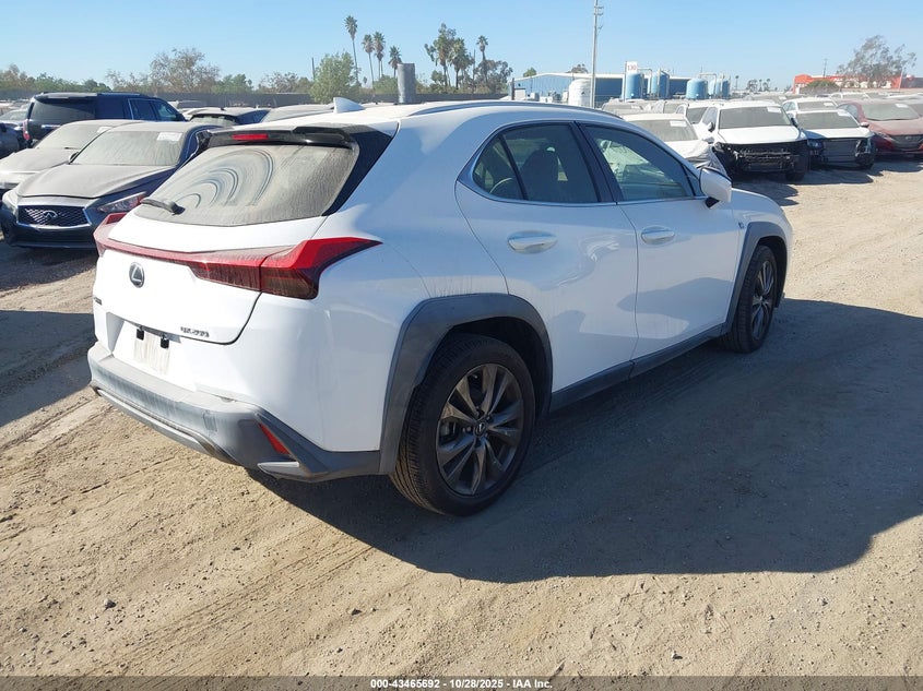 Vin: jthy3jbh2k2002020, lot: 43960573, lexus ux 200 f sport 20194