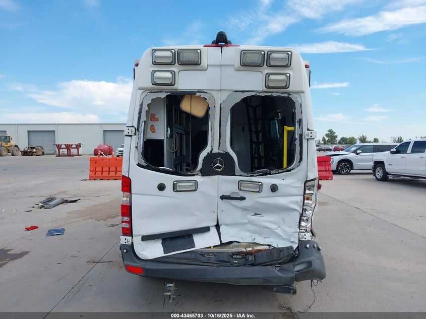 2017 Mercedes-Benz Sprinter 2500 Standard Roof V6 VIN: WD3PE7CD8HP565505 Lot: 43465703