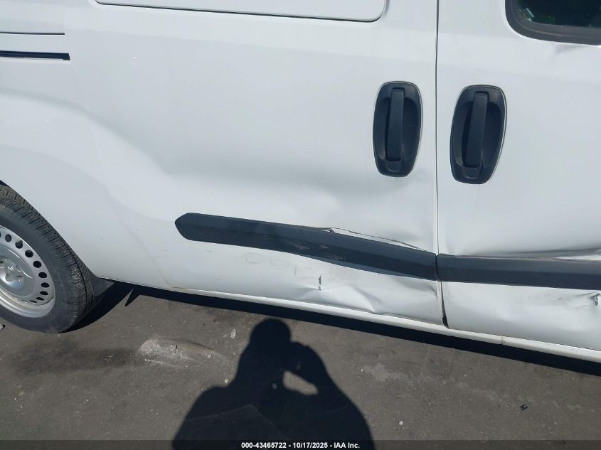 2022 Ram Promaster City Cargo Van VIN: ZFBHRFABXN6W22317 Lot: 43465722