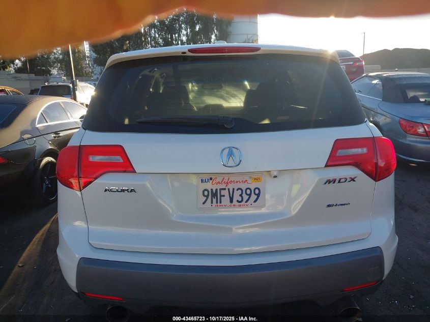 2009 Acura Mdx Technology Package VIN: 2HNYD28679H514118 Lot: 43465723