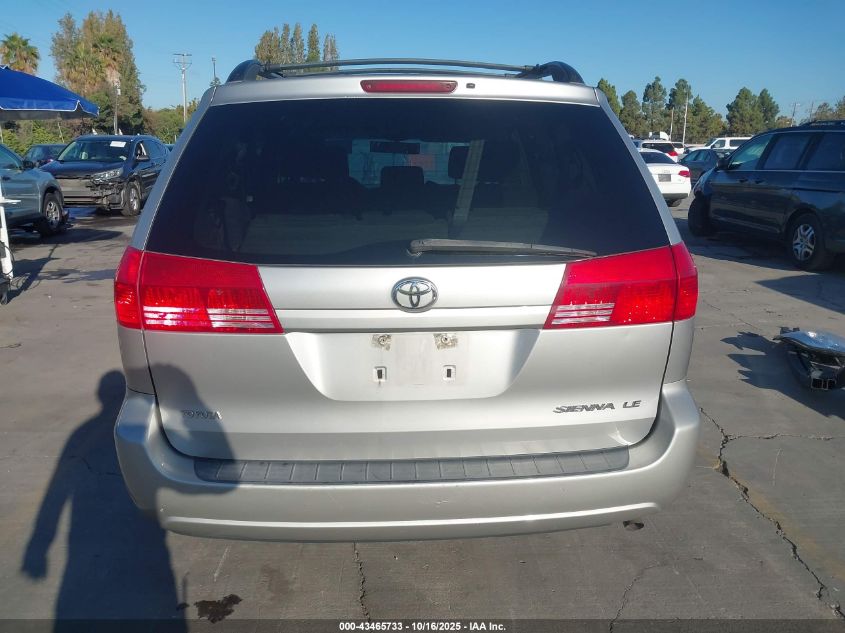 2004 Toyota Sienna Le VIN: 5TDZA23C54S057187 Lot: 43465733