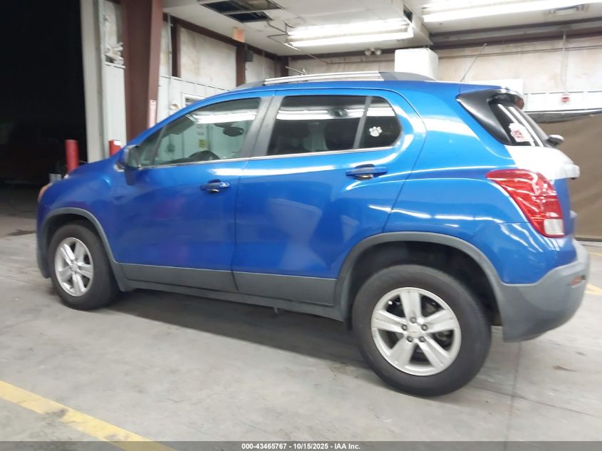 2015 Chevrolet Trax Lt VIN: KL7CJRSB9FB170106 Lot: 43465767