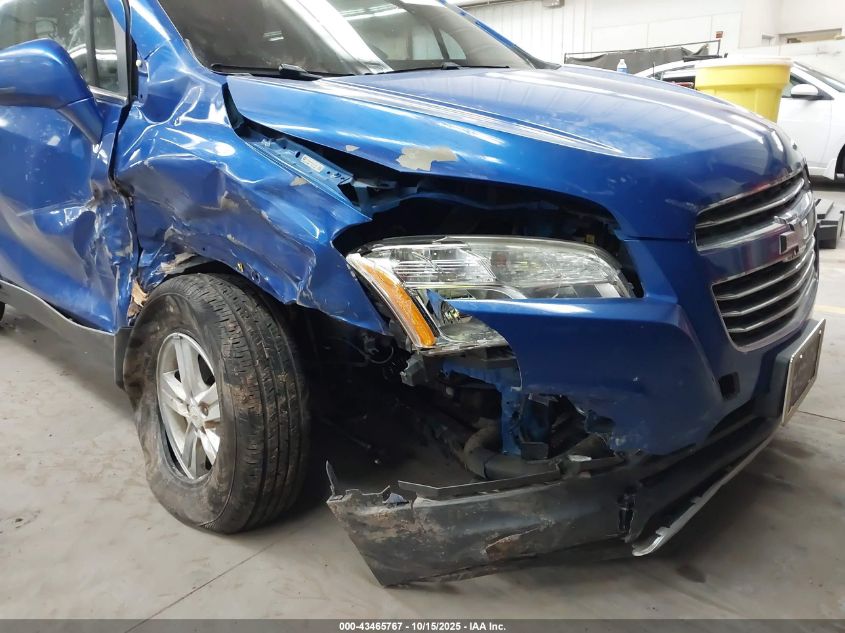 2015 Chevrolet Trax Lt VIN: KL7CJRSB9FB170106 Lot: 43465767