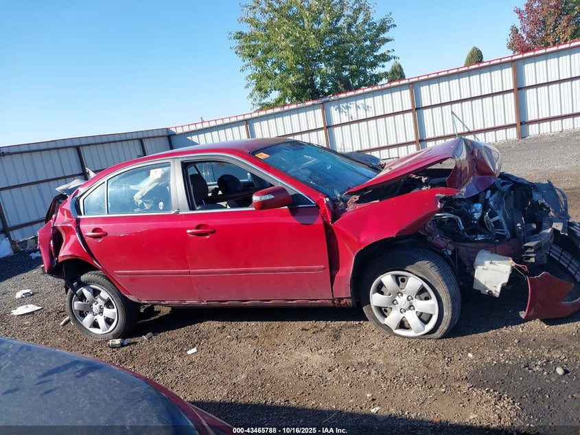 2009 Kia Optima Lx VIN: KNAGE228295287000 Lot: 43465788