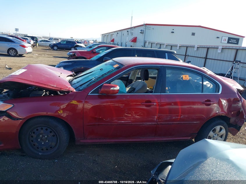 2009 Kia Optima Lx VIN: KNAGE228295287000 Lot: 43465788