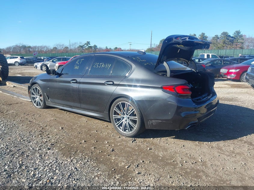 Vin: wbaje5c59jg918488, lot: 43960727, bmw 540i 20183