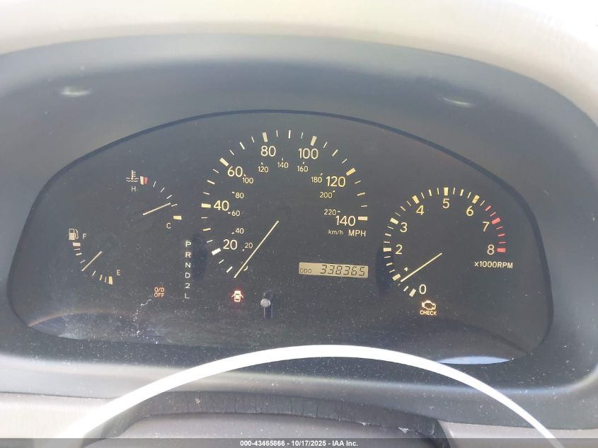 1999 Lexus Rx 300 VIN: JT6GF10U6X0037755 Lot: 43465866