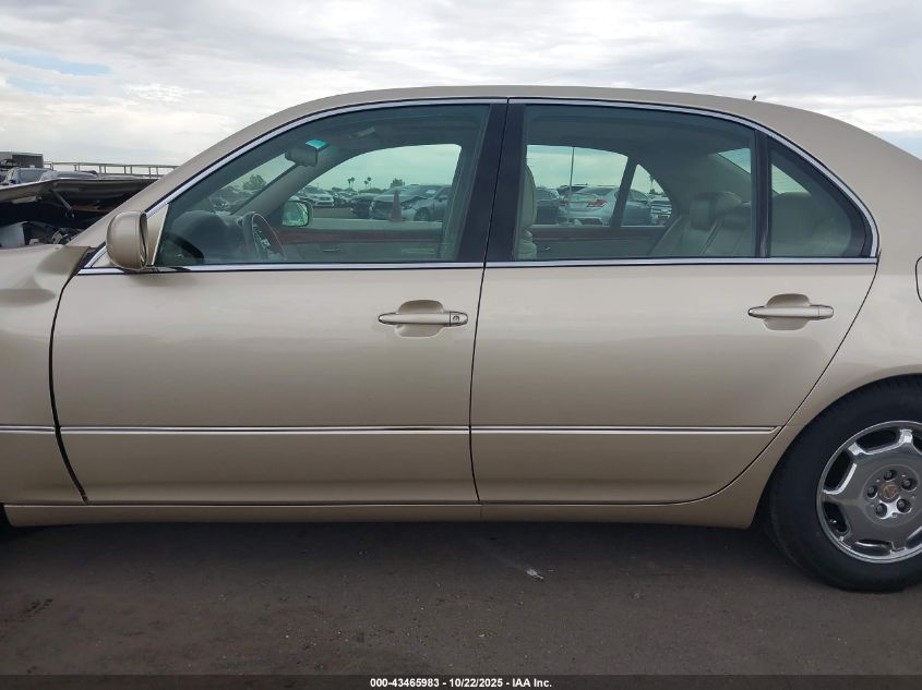 2002 Lexus Ls 430 VIN: JTHBN30F020079235 Lot: 43465983