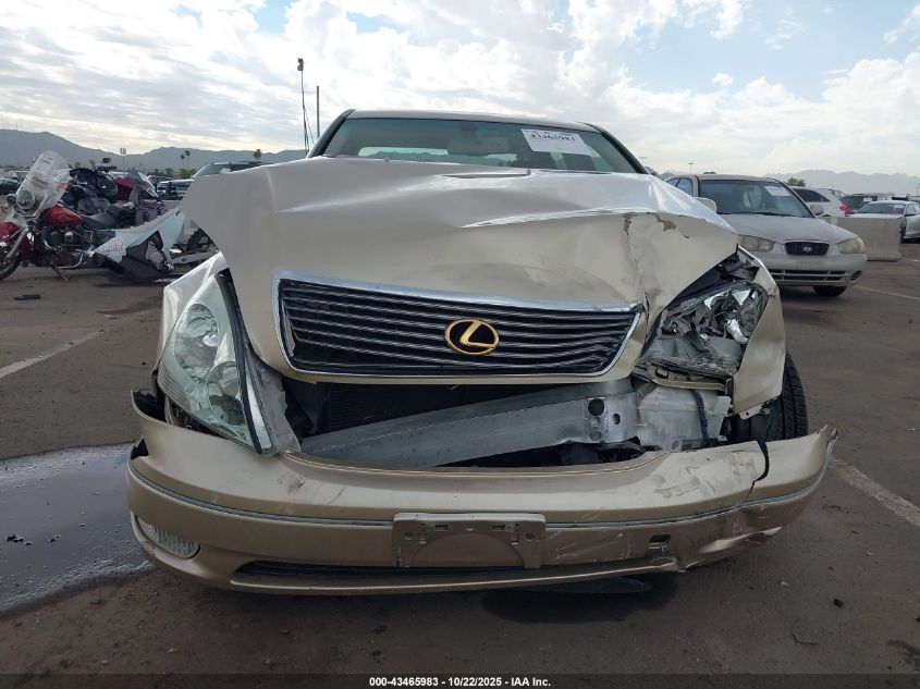 2002 Lexus Ls 430 VIN: JTHBN30F020079235 Lot: 43465983