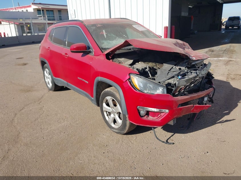 Vin: 3c4njcbb7jt233221, lot: 43960915, jeep compass latitude fwd 2018 img_1
