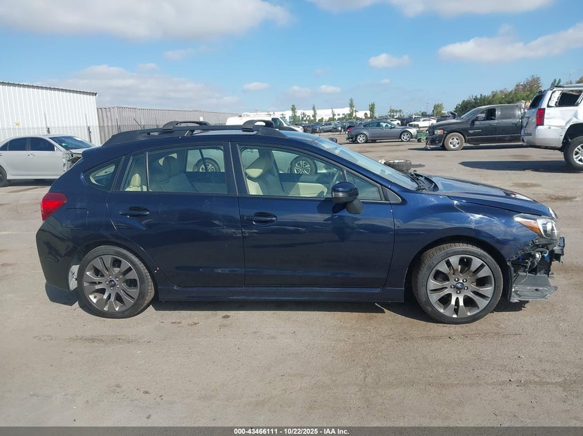 2015 SUBARU IMPREZA 2.0I SPORT LIMITED JF1GPAV61FH286602