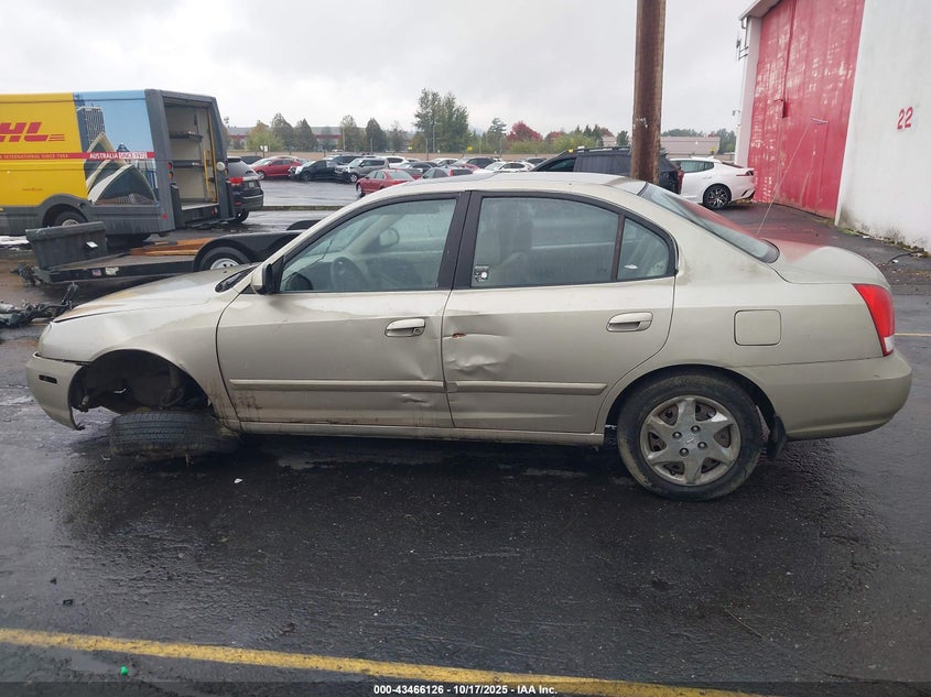 2002 Hyundai Elantra Gls VIN: KMHDN45D42U273097 Lot: 43466126