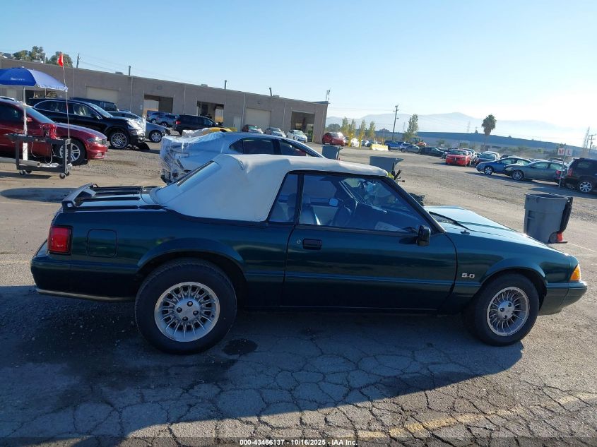 1990 Ford Mustang Lx VIN: 1FACP44E2LF158031 Lot: 43466137