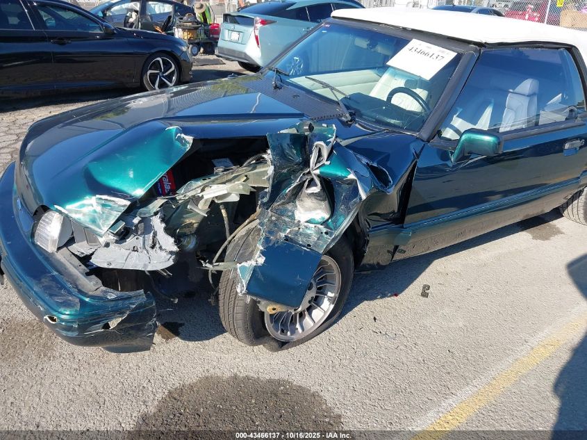 1990 Ford Mustang Lx VIN: 1FACP44E2LF158031 Lot: 43466137