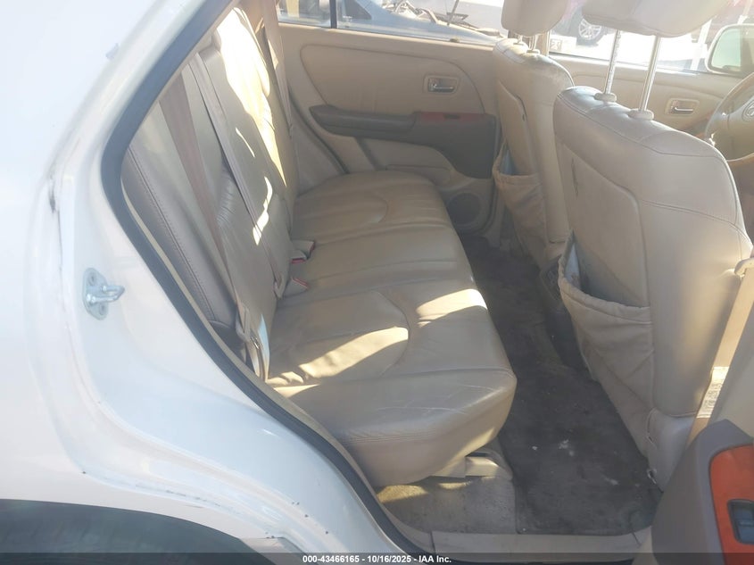 2002 Lexus Rx 300 VIN: JTJGF10U420123192 Lot: 43466165