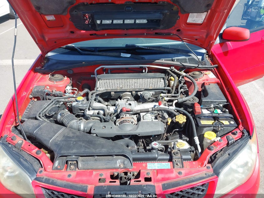 2006 Subaru Impreza Wrx/Wrx Limited/Wrx Tr VIN: JF1GD79606G505285 Lot: 43466188