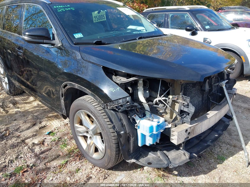 2015 TOYOTA HIGHLANDER LIMITED V6 - 5TDDKRFHXFS114803