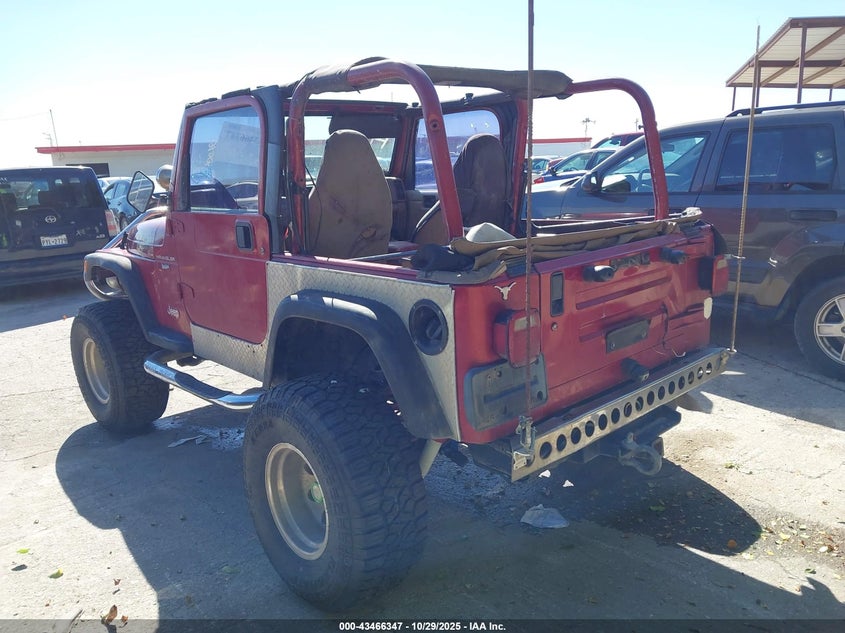 1J4FY19S5XP450963 1999 JEEP WRANGLER photo no. 3