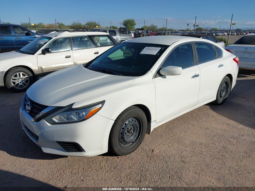 2016 Nissan Altima 2.5 S white sedan gasoline 1N4AL3AP1GC244859 photo #3