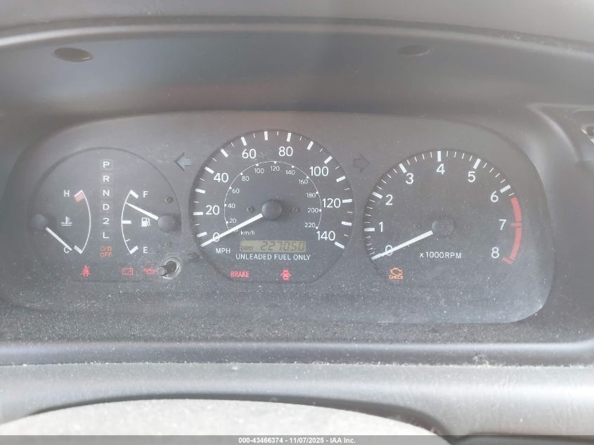 1999 Toyota Camry Le VIN: 4T1BG22K3XU509058 Lot: 43466374