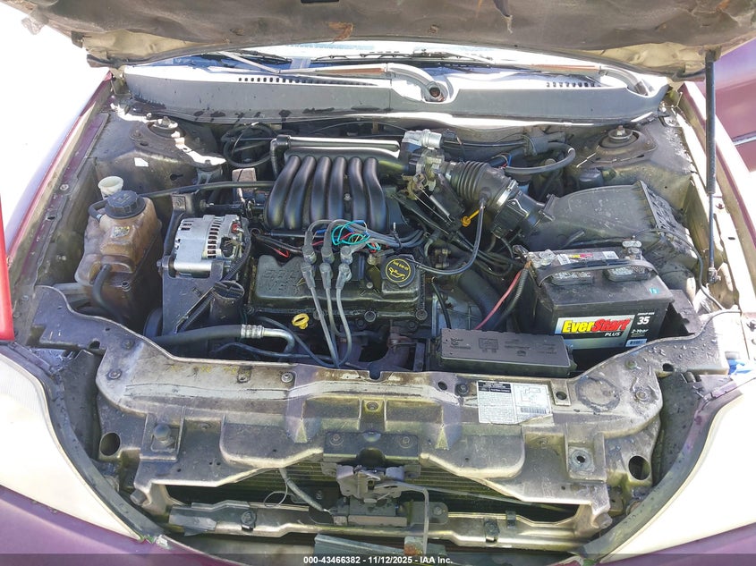 2001 Mercury Sable Ls VIN: 1MEFM53UX1A626966 Lot: 43466382