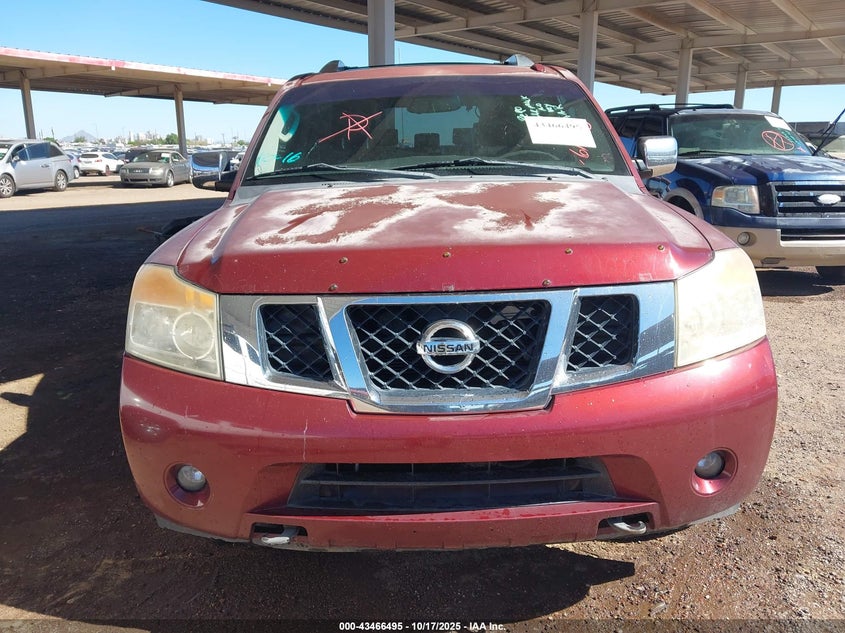 2011 Nissan Armada Sl VIN: 5N1AA0NC4BN619870 Lot: 43466495