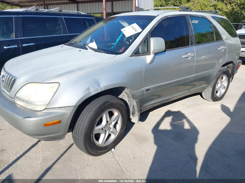 2001 Lexus Rx 300 VIN: JTJGF10U910098353 Lot: 43466504