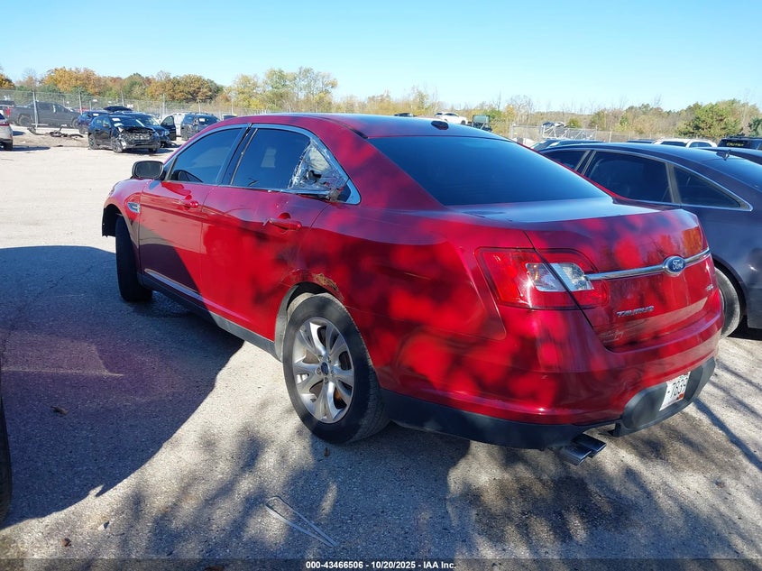 Vin: 1fahp2ewxbg123330, lot: 43961443, ford taurus sel 20113