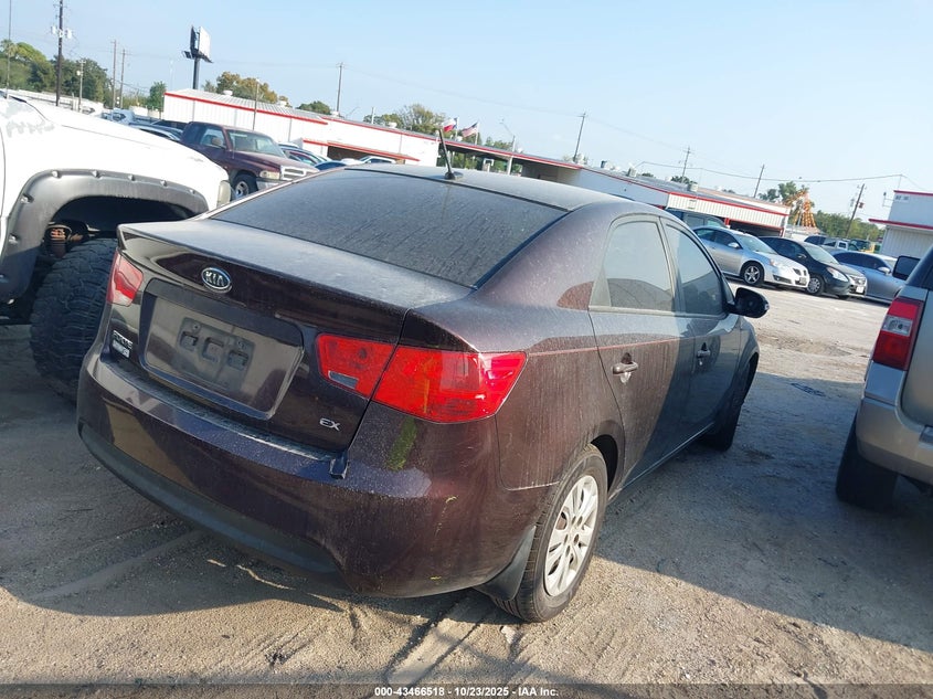 Vin: knafu4a28a5249606, lot: 43961455, kia forte ex 20104