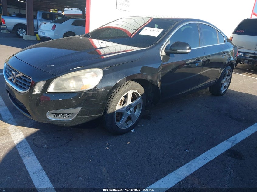 Vin: yv1622fs9c2114462, lot: 43961481, volvo s60 t5 20122