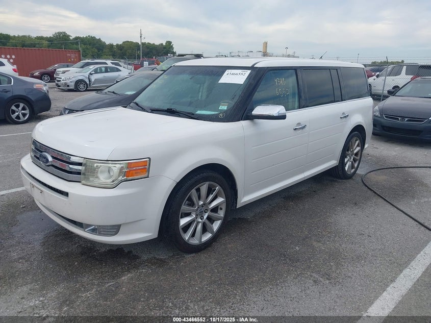 2FMGK5DC0ABB10567 2010 FORD FLEX photo no. 2