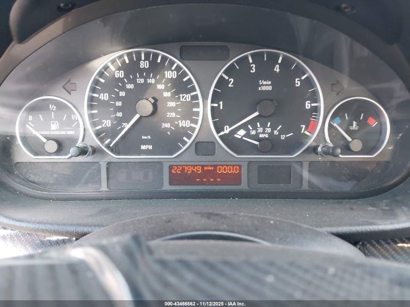 2003 BMW 330Xi VIN: WBAEW53433PN30620 Lot: 43466562