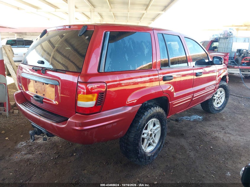 1J4GW48S34C379651 2004 JEEP GRAND CHEROKEE photo no. 4