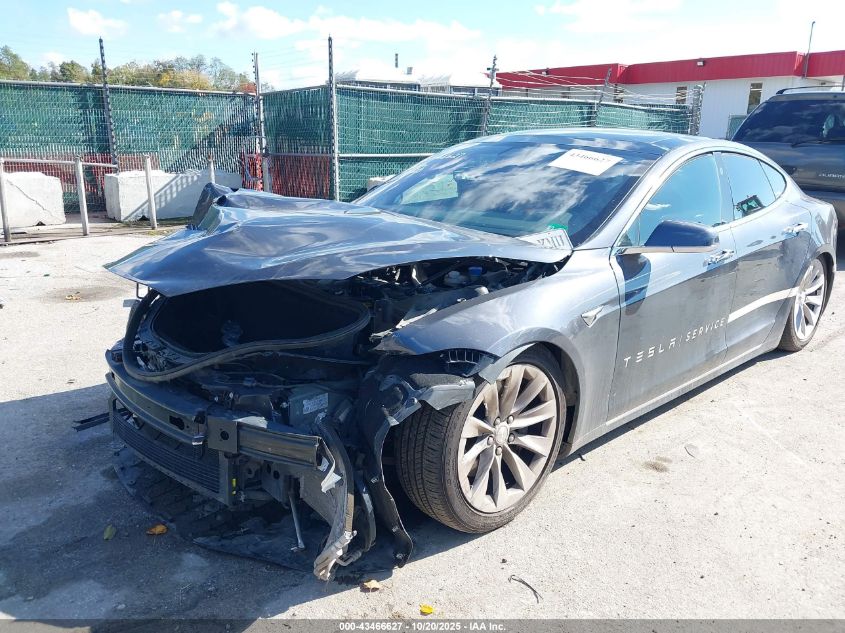 2018 Tesla Model S 100D/75D/P100D VIN: 5YJSA1E27JF267614 Lot: 43466627
