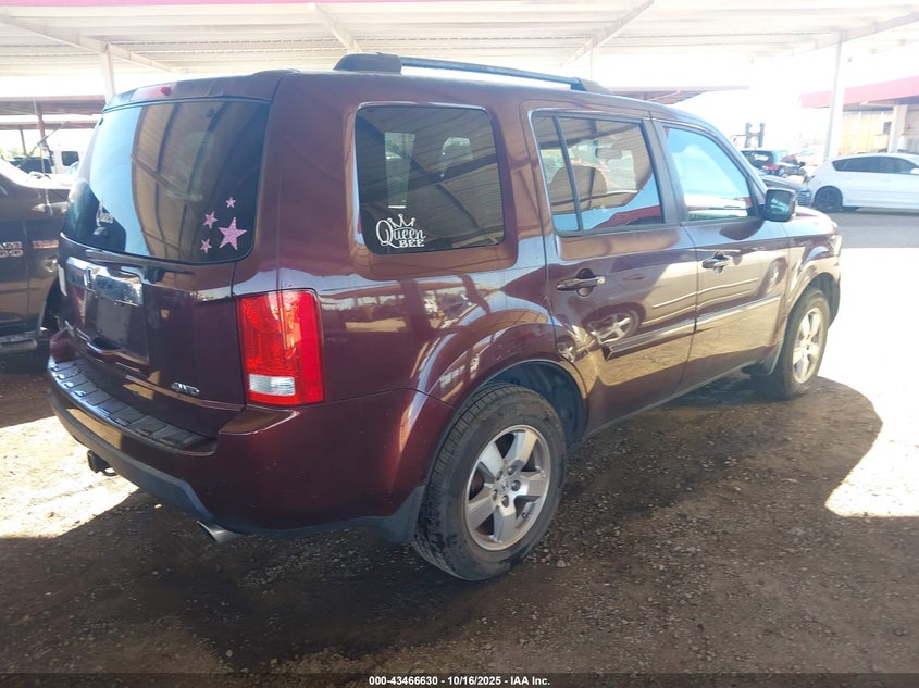 5FNYF4H4XBB005548 2011 HONDA PILOT photo no. 4