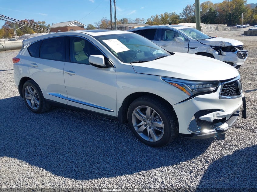 2019 Acura Rdx Advance Package white other gasoline 5J8TC2H74KL036469 photo #1