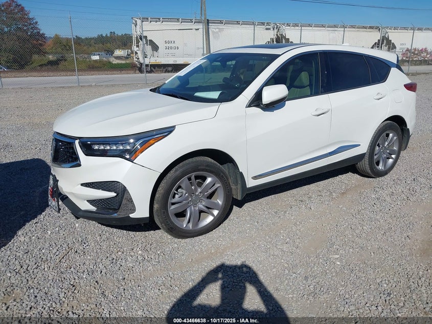 2019 Acura Rdx Advance Package white other gasoline 5J8TC2H74KL036469 photo #3
