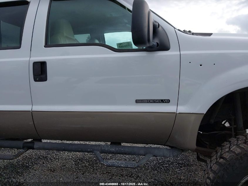 2003 Ford F-350 Lariat/Xl/Xlt VIN: 1FTSW31F43EA92717 Lot: 43466668