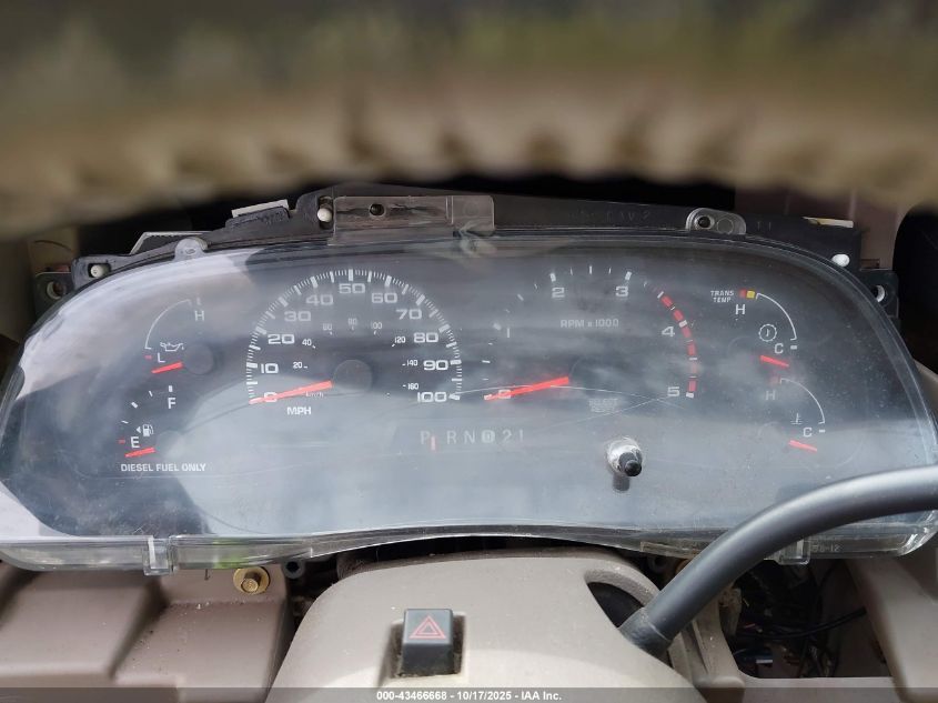 2003 Ford F-350 Lariat/Xl/Xlt VIN: 1FTSW31F43EA92717 Lot: 43466668