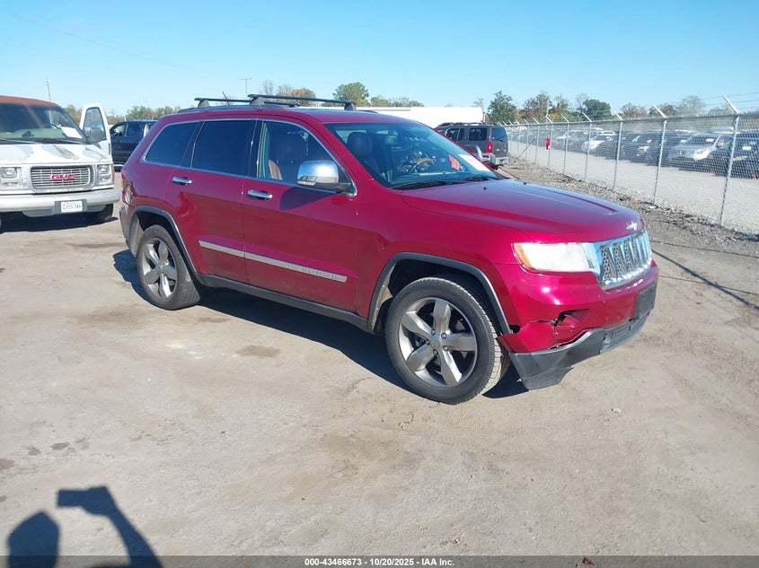 2013 JEEP GRAND CHEROKEE OVERLAND - 1C4RJFCTXDC525357