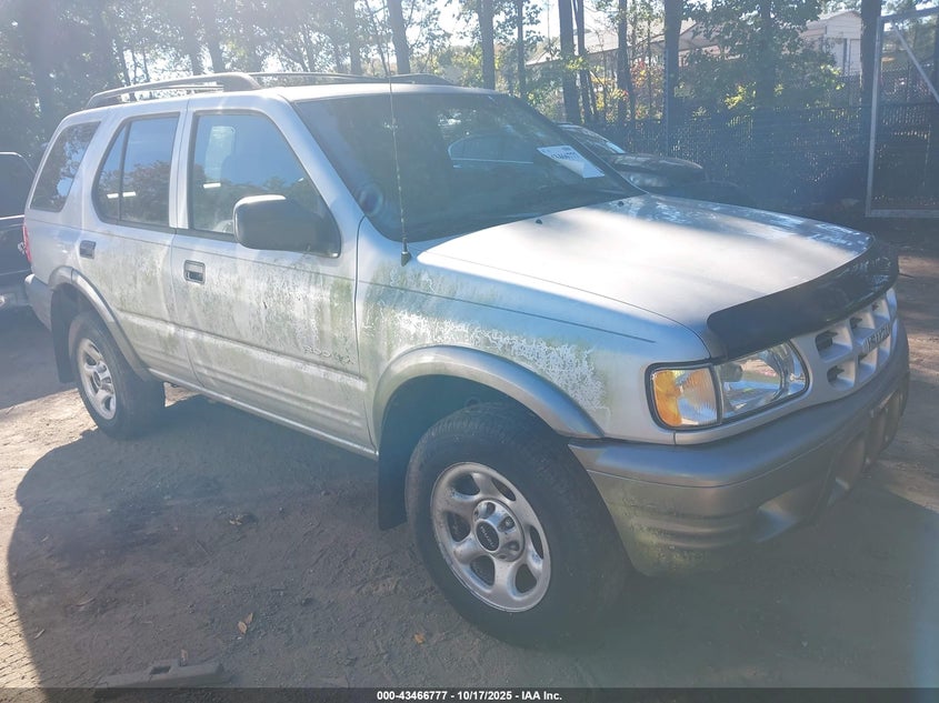 4S2CK58D824342467 2002 Isuzu Rodeo S 2.2L auction photo 1
