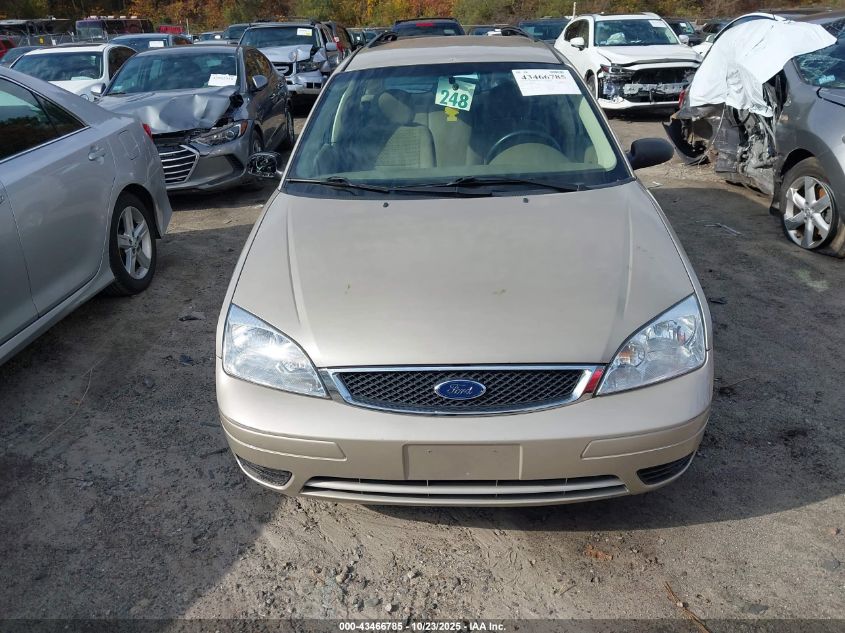 2007 Ford Focus Se/Ses VIN: 1FAFP36N47W216229 Lot: 43466785