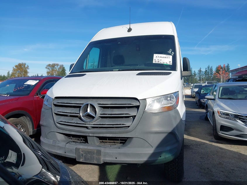 2019 Mercedes-Benz Sprinter 2500 Standard Roof V6 VIN: WD4FF0CD5KT011204 Lot: 43466857