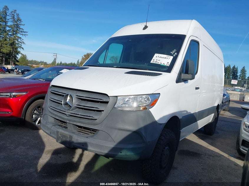 2019 Mercedes-Benz Sprinter 2500 Standard Roof V6 WD4FF0CD5KT011204 photo #3