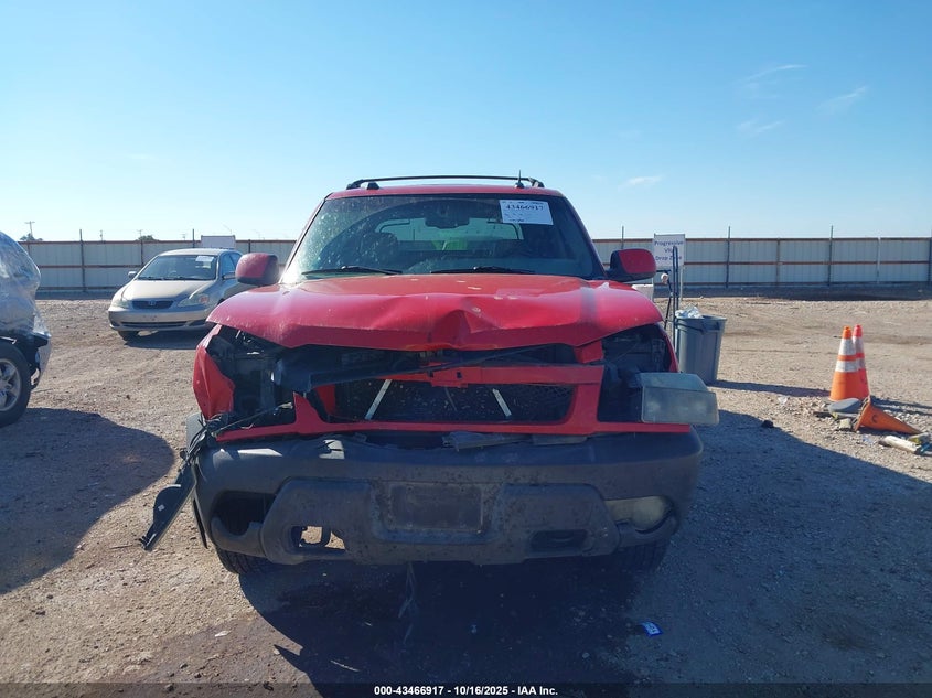 2004 Chevrolet Avalanche 1500 VIN: 3GNEK12T94G332153 Lot: 43466917