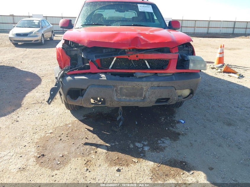 2004 Chevrolet Avalanche 1500 VIN: 3GNEK12T94G332153 Lot: 43466917