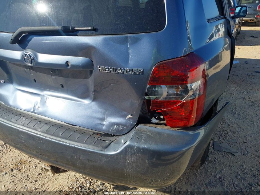 2007 Toyota Highlander V6 VIN: JTEHP21AX70202528 Lot: 43467049