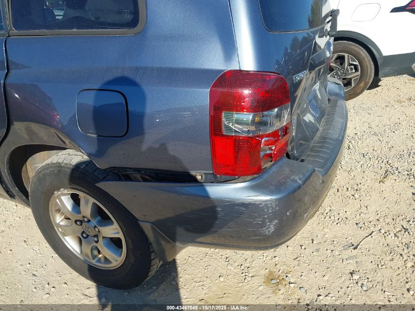 2007 Toyota Highlander V6 VIN: JTEHP21AX70202528 Lot: 43467049