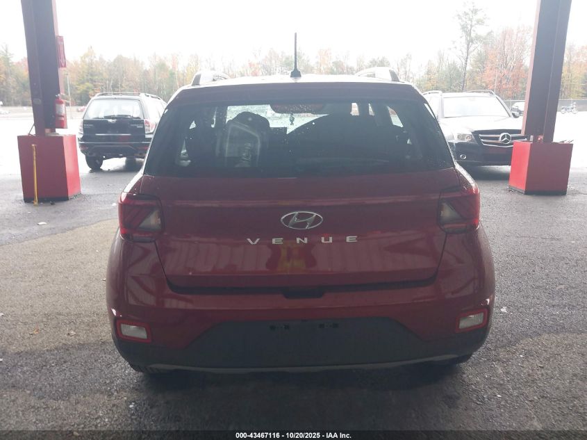 2024 HYUNDAI VENUE LIMITED KMHRC8A3XRU306520