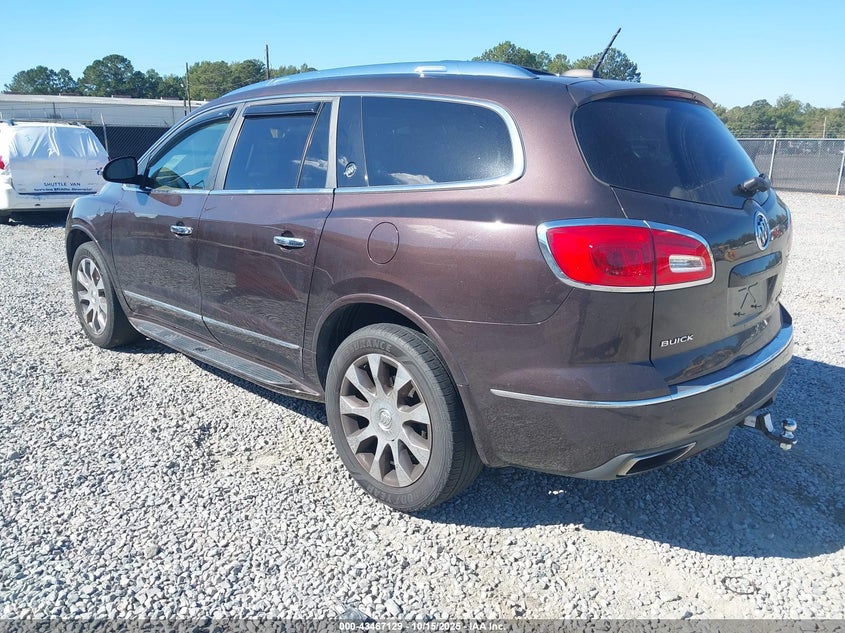 Vin: 5gakvckd7gj139883, lot: 43962066, buick enclave premium 20163